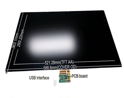 23,6 Inch Capacitive Touch Glass Maga Ekran